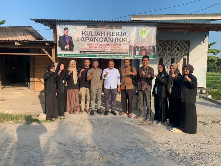 KETUA STIT AL-HIKMAH TEBING TINGGI MELAKUKAN MONITORING MAHASISWA/I KULIAH KERJA LAPANGAN (KKL)