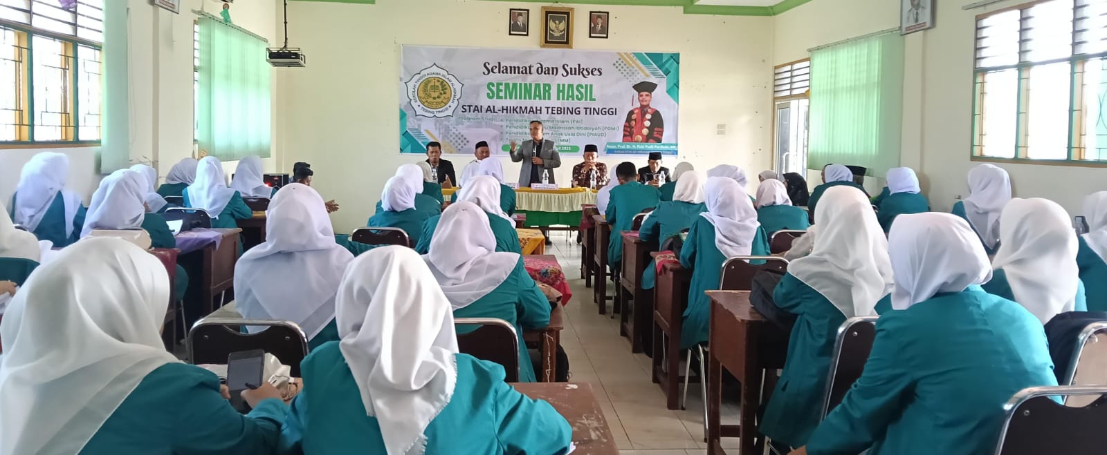 STAI Al-Hikmah Tebing Tinggi Gelar Seminar Hasil Tahun 2025: 102 Mahasiswa Dinyatakan Lulus!